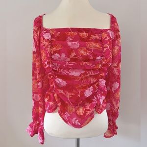 Floral Long Sleeve Top